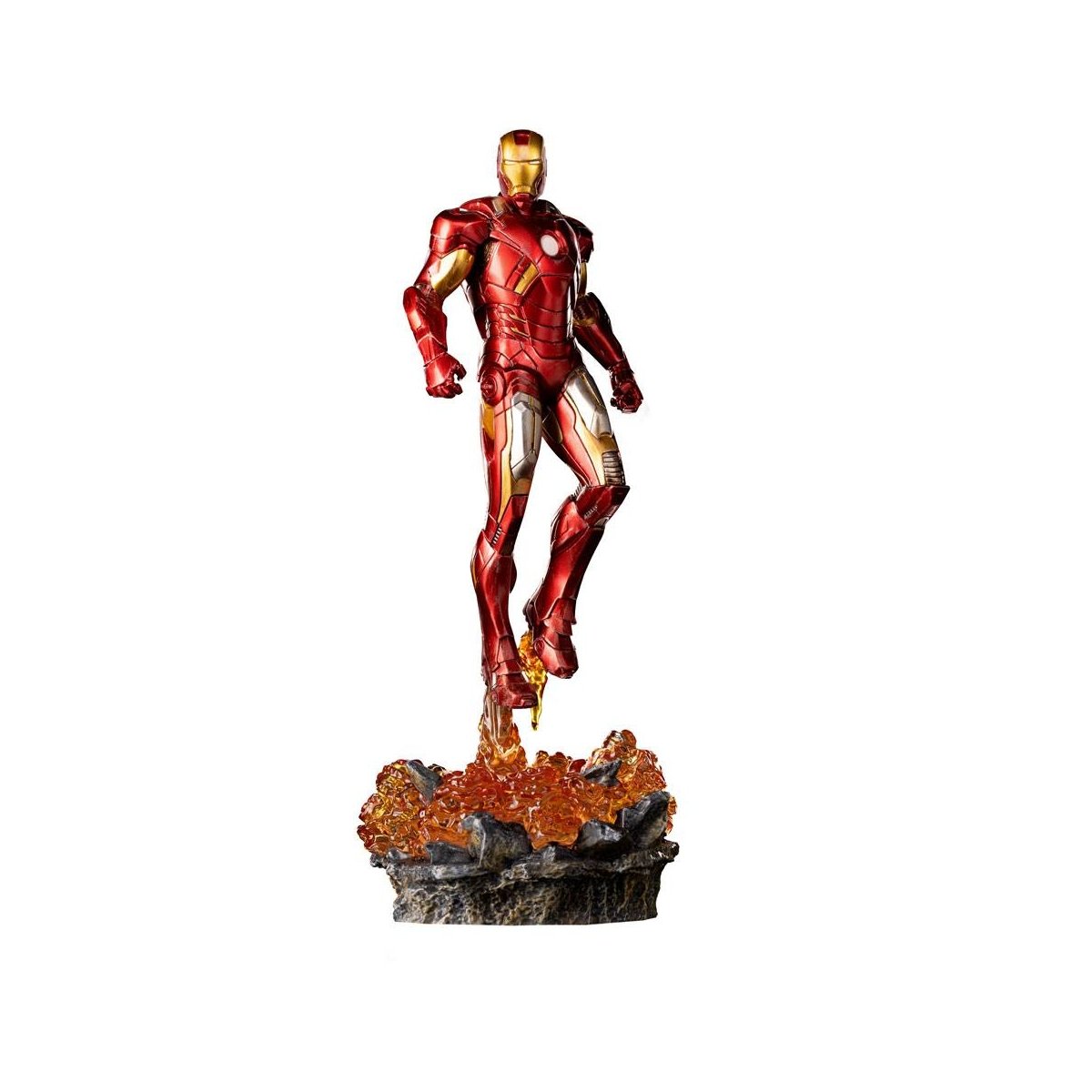 Iron Studios - BDS Arts Scale 1/10 - Marvel - Avengers: The Infinity Saga - Iron Man (Battle of New-York) Statue 28cm - flash vidéo