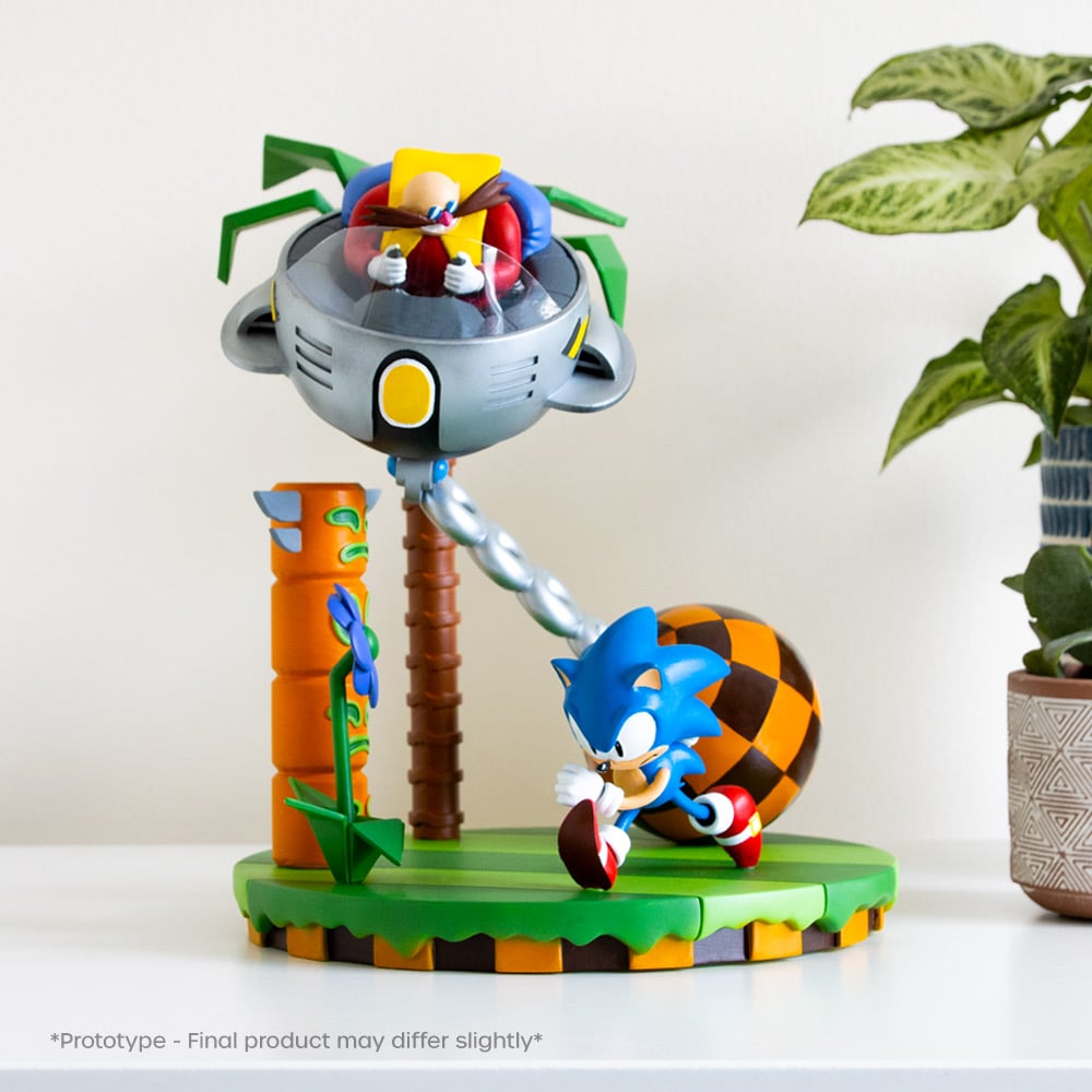 SEGA - Statue officielle du 30e anniversaire de Sonic The Hedgehog - flash vidéo