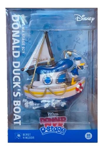 Disney - Diorama-029 - Donald Duck's et son bateau - flash vidéo