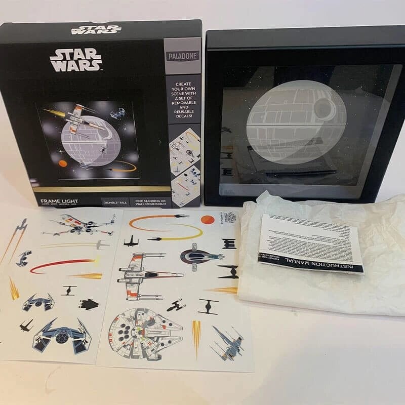 Star Wars - Cadre lumineux Vaisseaux - flash vidéo