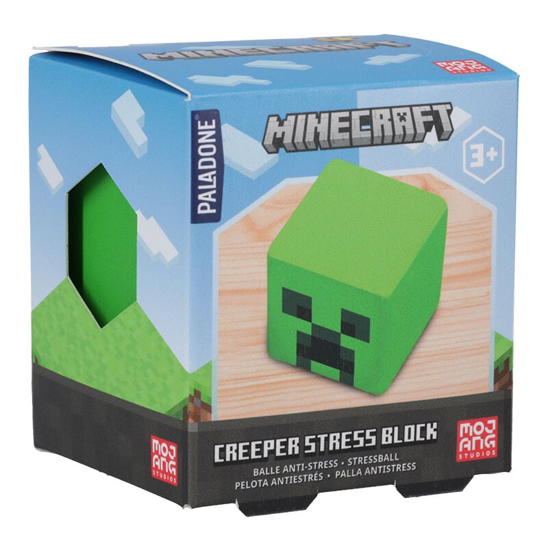 Mojang Studios - Minecraft Blocks Anti-Stress (CDU de 12pcs) - flash vidéo