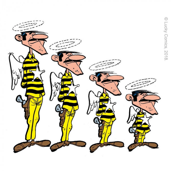 Lucky Luke - Coaster - Les anges Dalton - flash vidéo