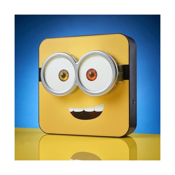 Minions - Lampe de bureau / Applique murale 3D Visage de Bob - flash vidéo