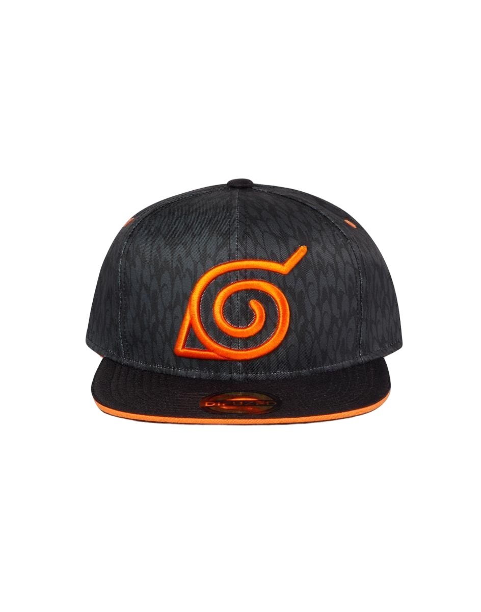 Naruto Shippuden - Casquette Snapback "Badge" - flash vidéo