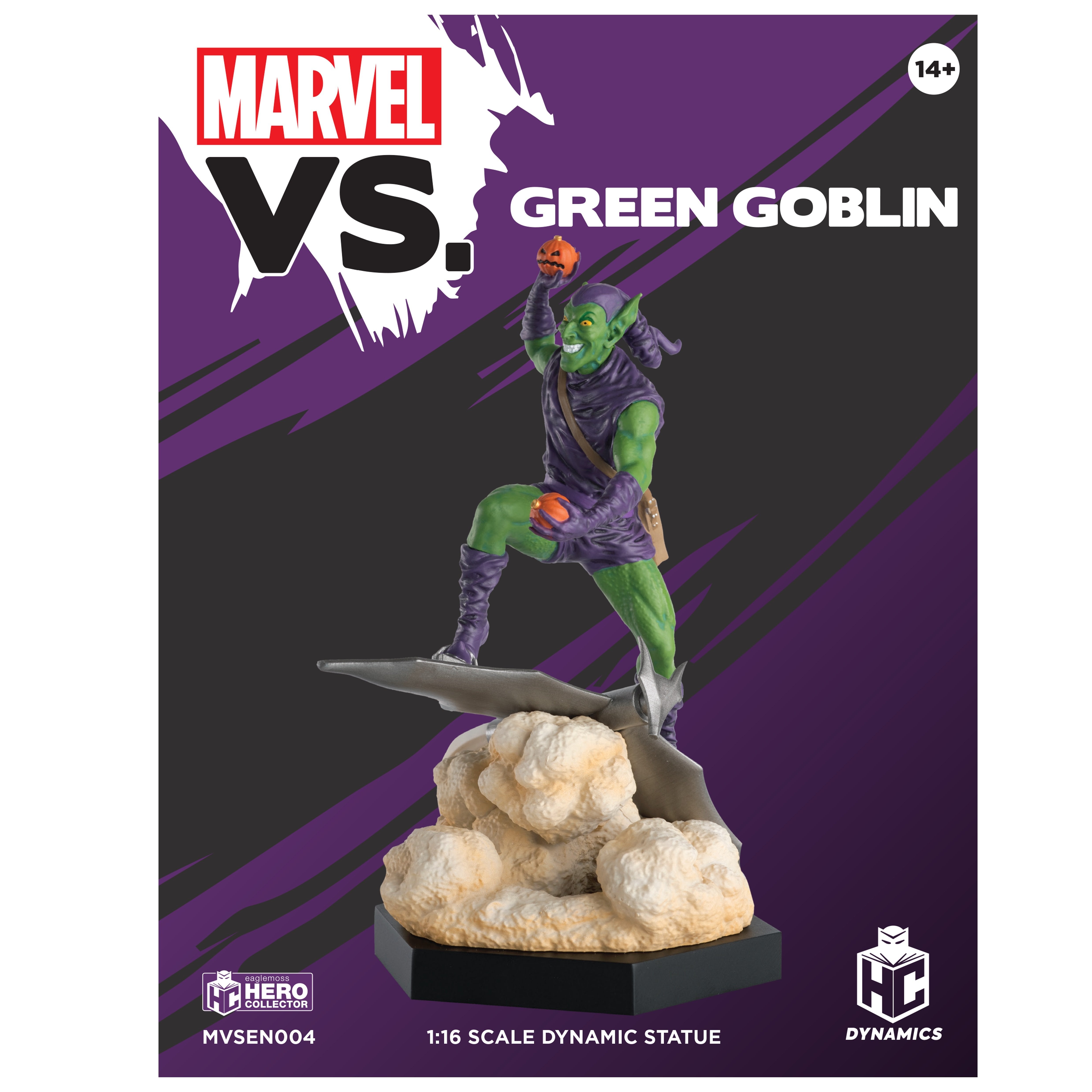 Marvel 1:18 Dynamics Figure - Green Goblin 13 cm - flash vidéo