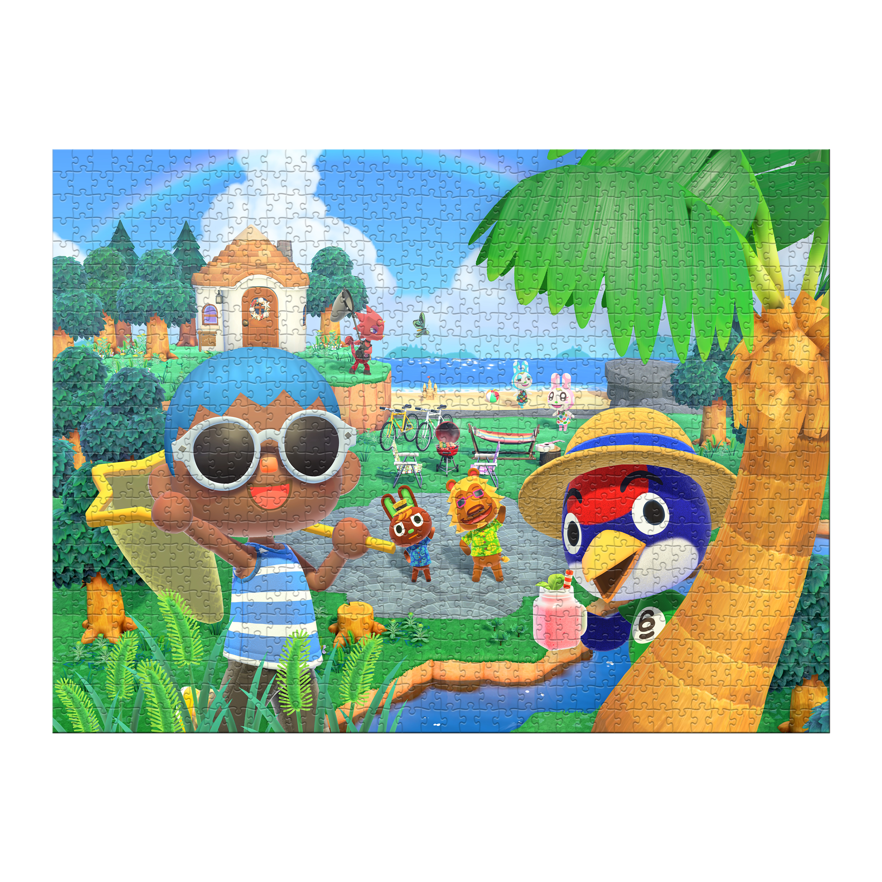 Animal Crossing - Puzzle 500 pcs - flash vidéo