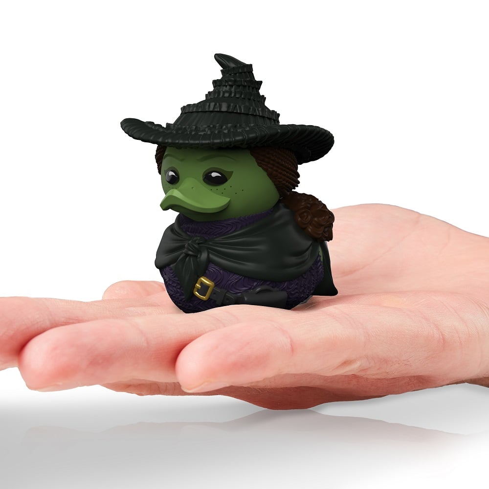 Numskull - Mini TUBBZ Canard de bain - Wicked - Elphaba Thropp (Édition baignoire) - 8cm - flash vidéo