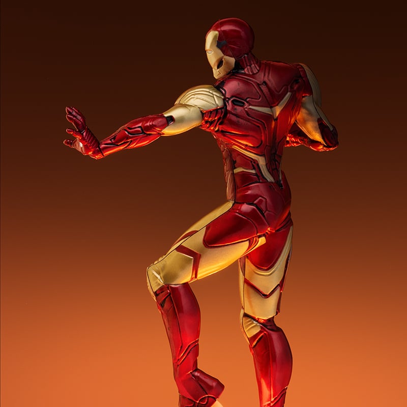 Marvel - Lampe Diorama Iron Man - flash vidéo
