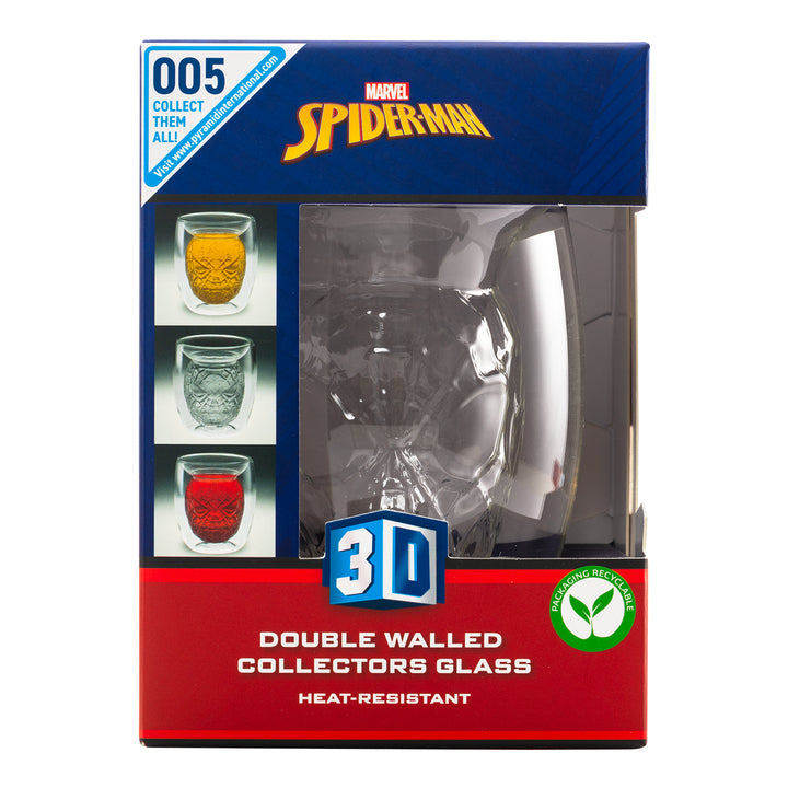Marvel - Gobelet 3D Collector en verre "Spider-Man" - flash vidéo