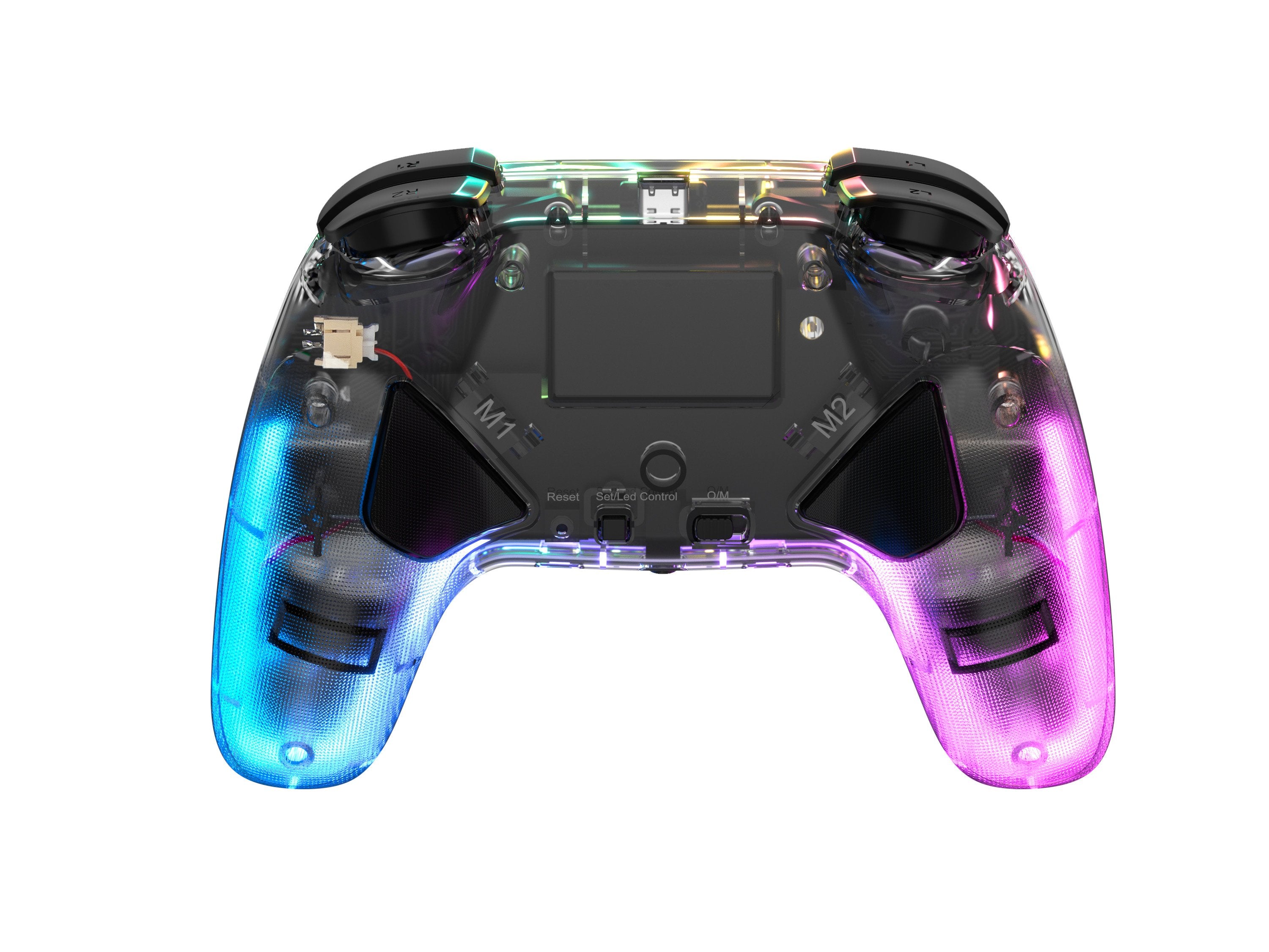 DragonShock - ORION GLOW - Manette sans fil RGB pour Nintendo Switch et Switch OLED - flash vidéo