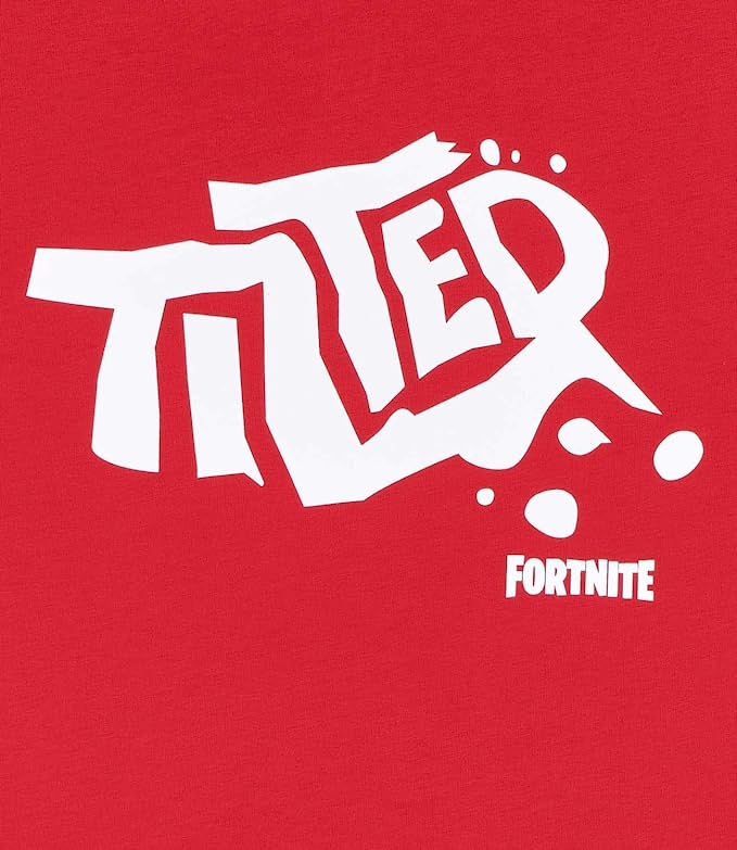 Fortnite - Tilted Red T-Shirt M - flash vidéo
