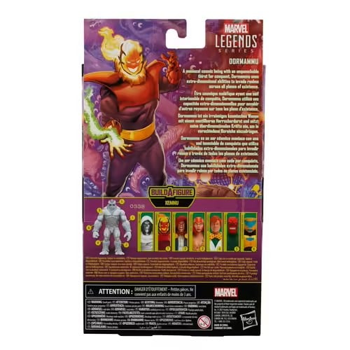 Marvel Legends Series - Build-A-Figure Série Xemnu - Marvel Super Villains Figurine d'action de Dormammu 15cm - flash vidéo