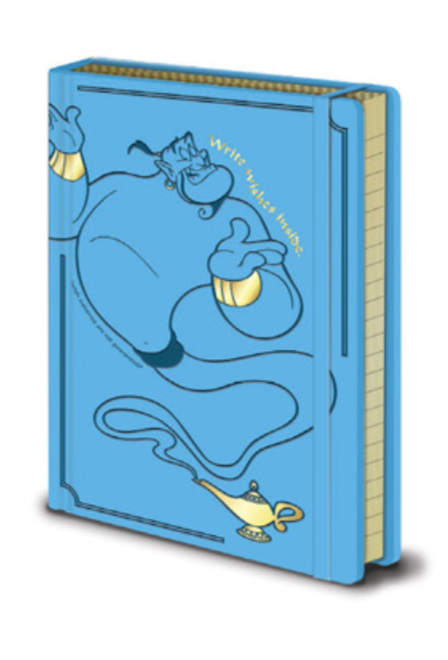 Disney - Aladdin Write Wishes Here A5 Premium Notebook - flash vidéo
