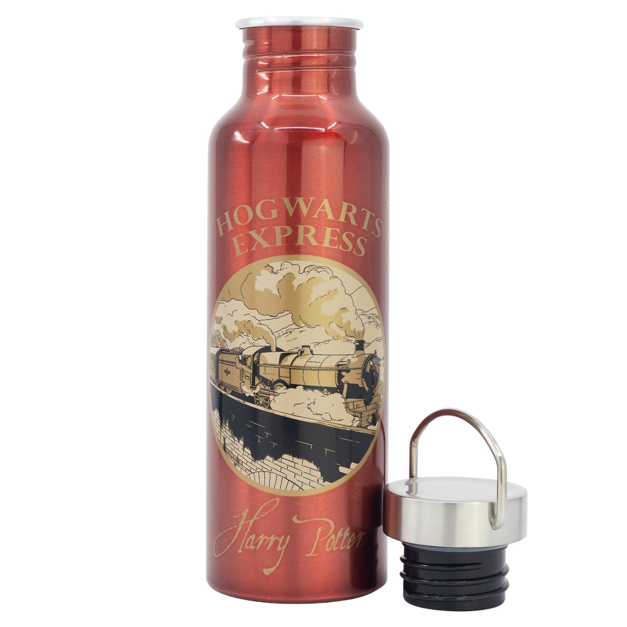 Harry Potter - Bouteille d'eau Nomad en aluminium Poudlard Express - 800ml - flash vidéo