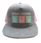 Nintendo - Caquette Animal Crossing Carreaux Pastel Grise - flash vidéo