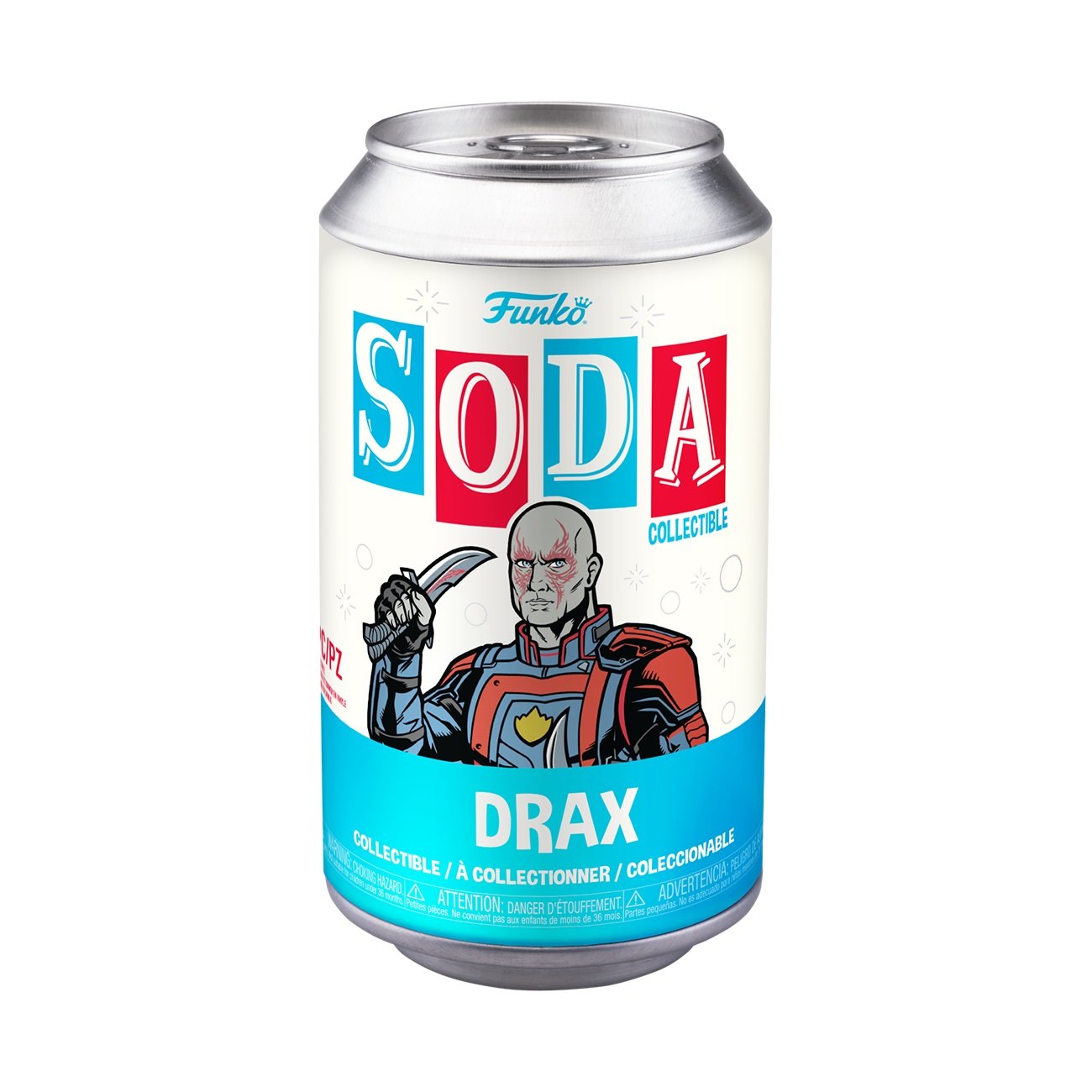 Funko Vinyl Soda: Guardians of the Galaxy 3 - Drax (chance of special Chase edition) - flash vidéo