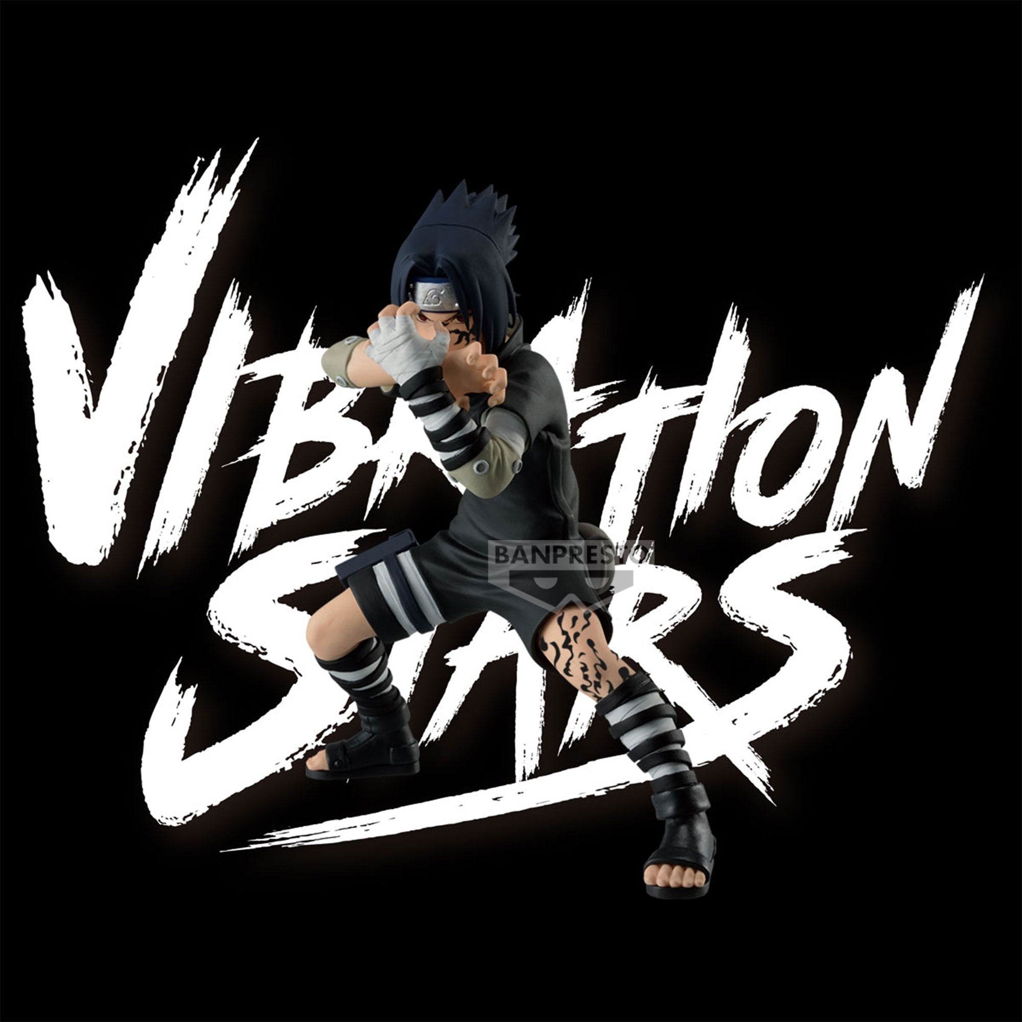 Naruto - Vibration Stars - Sasuke Uchiha Statue 14cm - flash vidéo