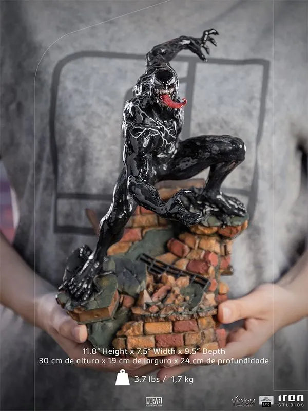 Iron Studios - BDS Arts Scale 1/10 - Marvel - Venom: Let There Be Carnage - Venom Statue 30cm - flash vidéo