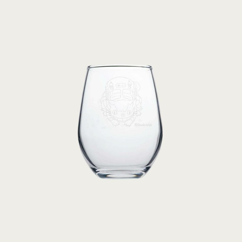 VERRE GRAVÉ CHATBUS - MON VOISIN TOTORO