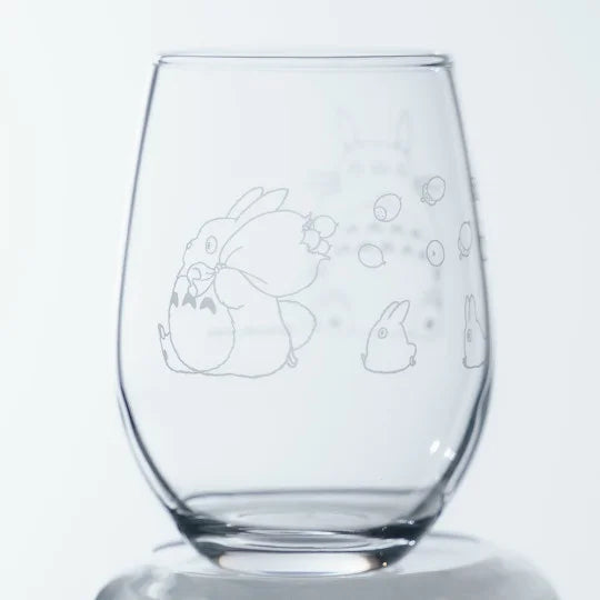 Ghibli - Mon Voisin Totoro - Verre Gravé "Totoro et gland" - flash vidéo