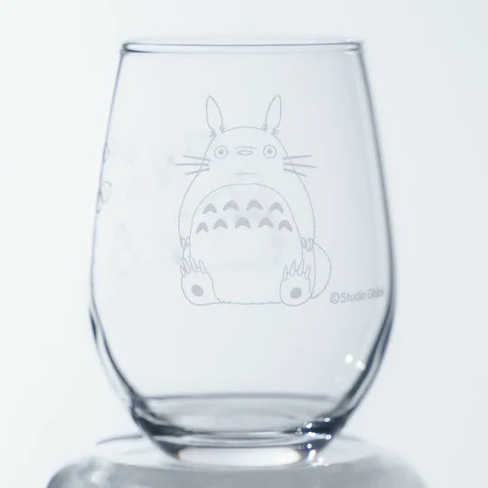 Ghibli - Mon Voisin Totoro - Verre Gravé "Totoro et gland" - flash vidéo