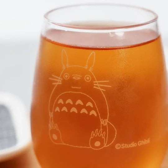 Ghibli - Mon Voisin Totoro - Verre Gravé "Totoro et gland" - flash vidéo
