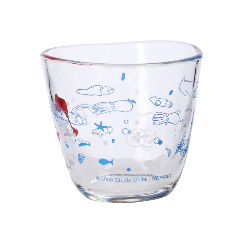 VERRE TRANSPARENT PONYO SOUS LA MER - PONYO SUR LA FALAISE