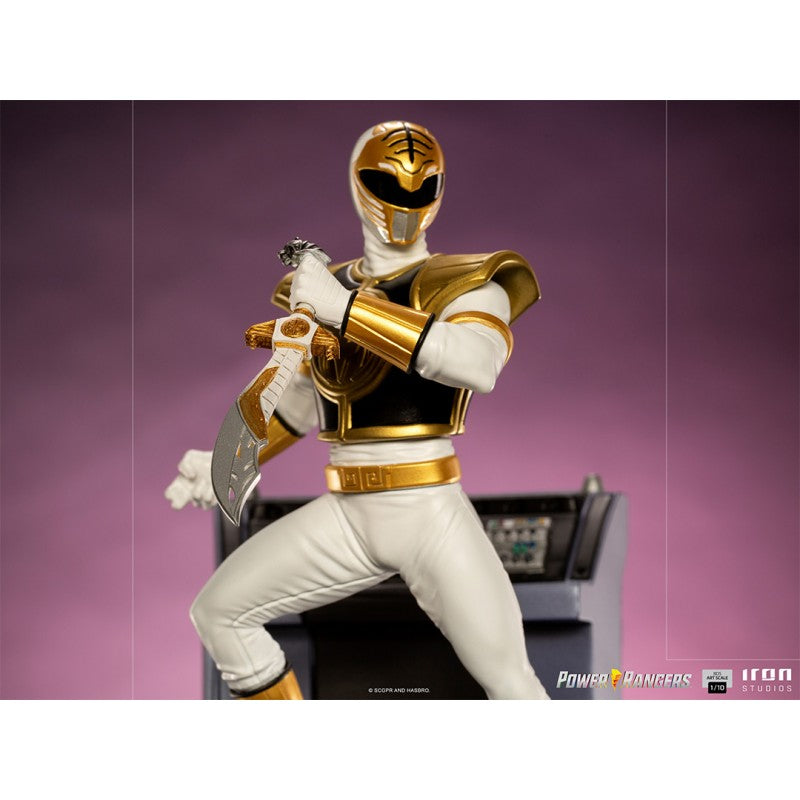 WHITE RANGER BDS ART SCALE 1/10 - POWER RANGERS