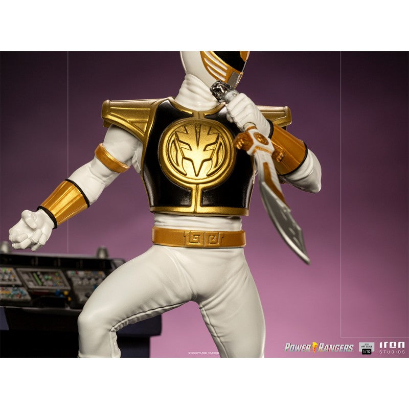 WHITE RANGER BDS ART SCALE 1/10 - POWER RANGERS