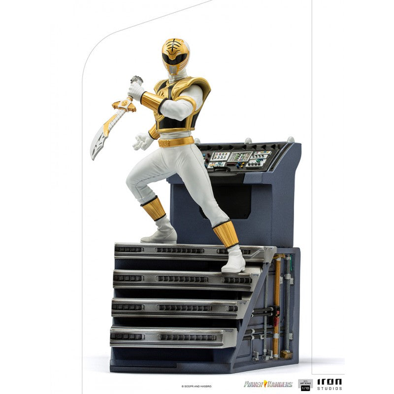 WHITE RANGER BDS ART SCALE 1/10 - POWER RANGERS