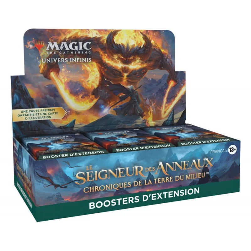 Magic: The Gathering - Display de Boosters d'extension Le Seigneur des Anneaux : Chroniques de la Terre du Milieu (30 Boosters) - flash vidéo