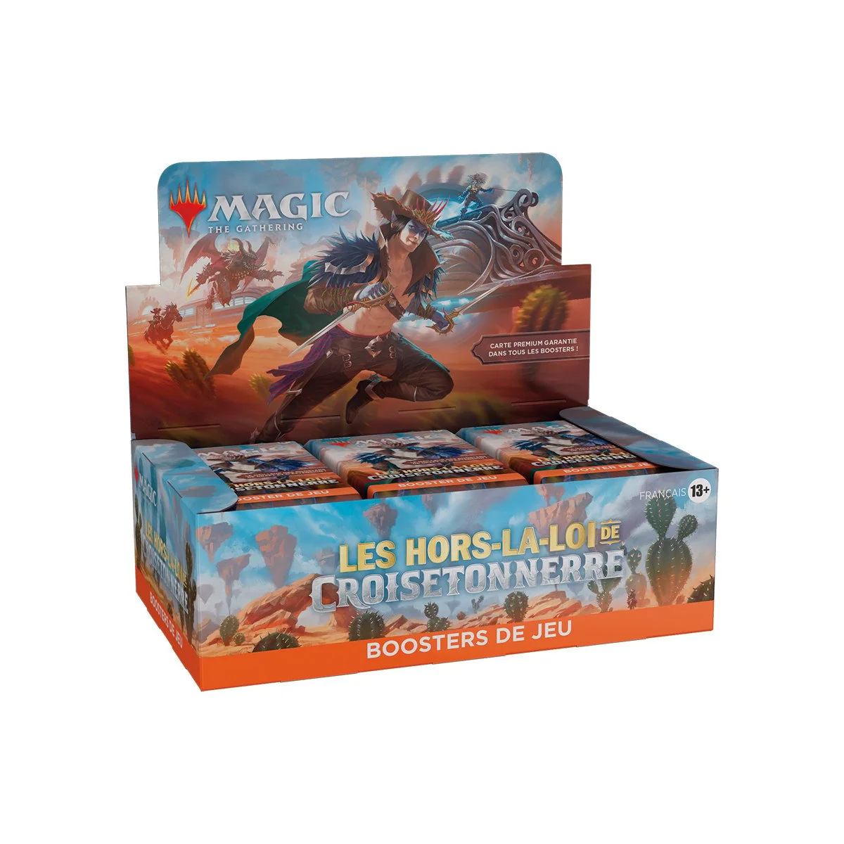Magic: The Gathering - Display de Boosters de jeu Les hors-la-loi de Croisetonnerre (36 Boosters) - flash vidéo