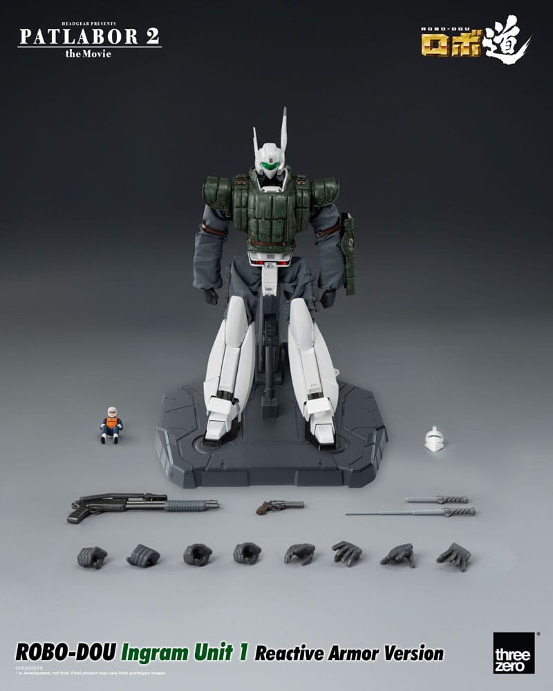 Patlabor 2: The Movie figurine Robo-Dou Ingram Unit 1 Reactive Armor Version 23 cm