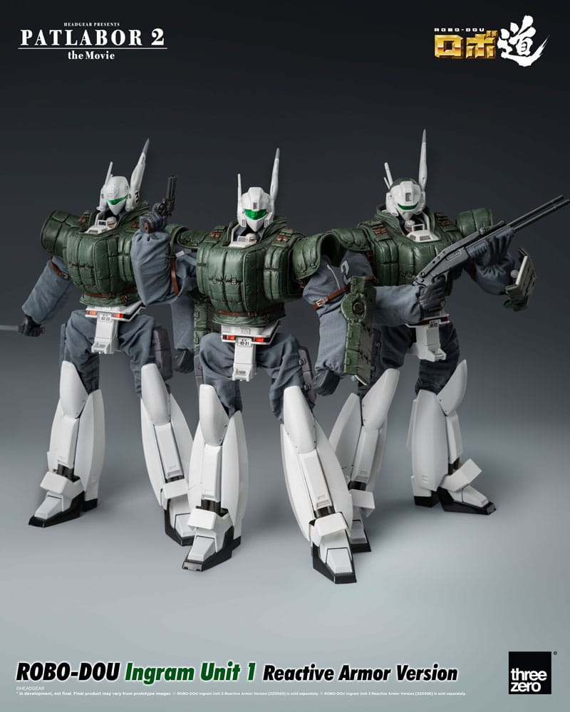 Patlabor 2: The Movie figurine Robo-Dou Ingram Unit 1 Reactive Armor Version 23 cm