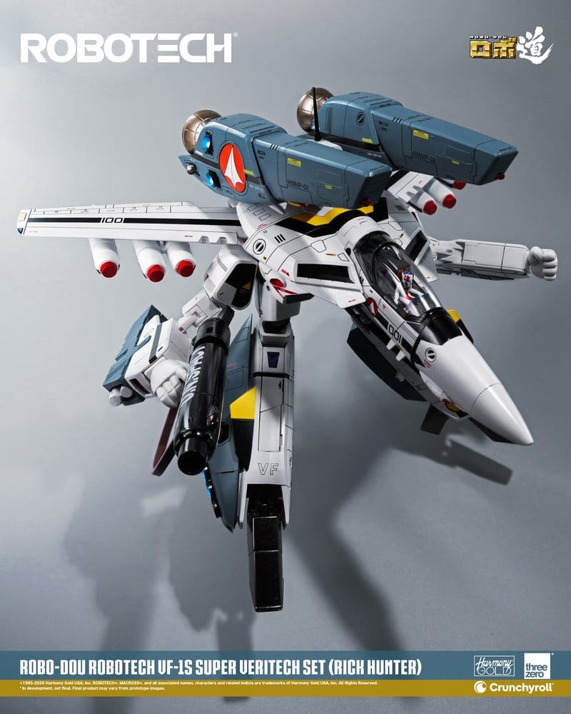 Robotech Robo-Dou figurine VF-1S Super Veritech Set (Rick Hunter) 20 cm