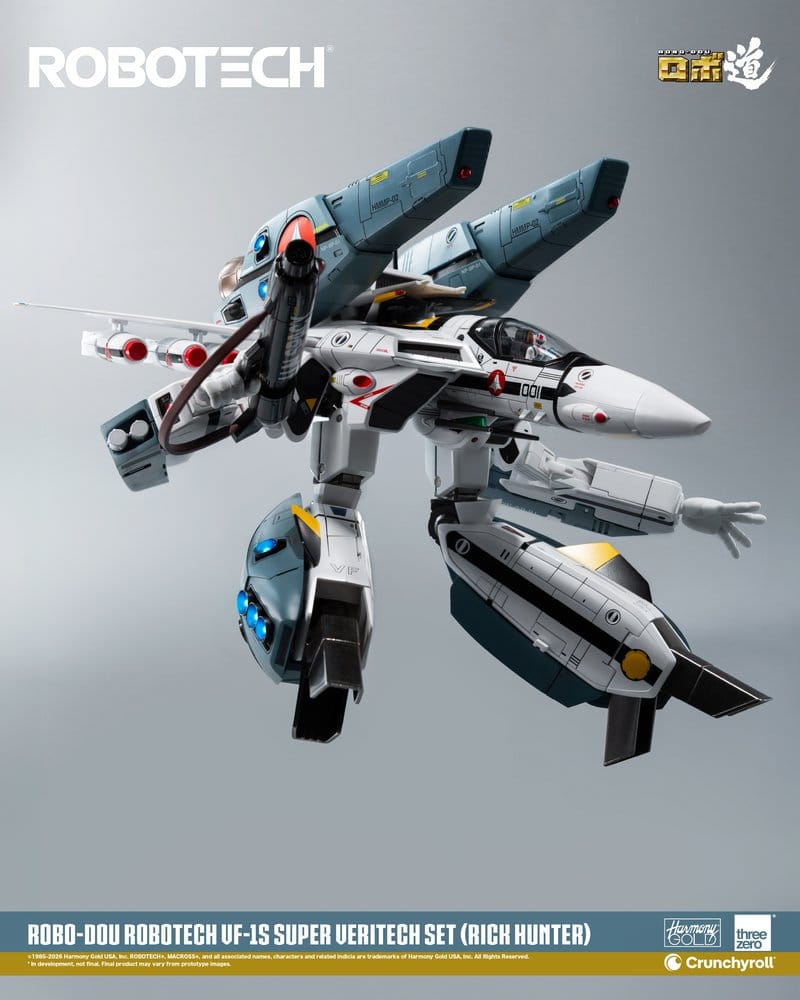 Robotech Robo-Dou figurine VF-1S Super Veritech Set (Rick Hunter) 20 cm