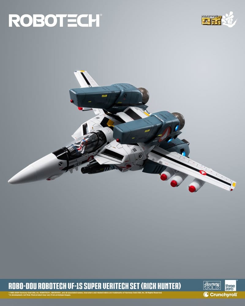 Robotech Robo-Dou figurine VF-1S Super Veritech Set (Rick Hunter) 20 cm