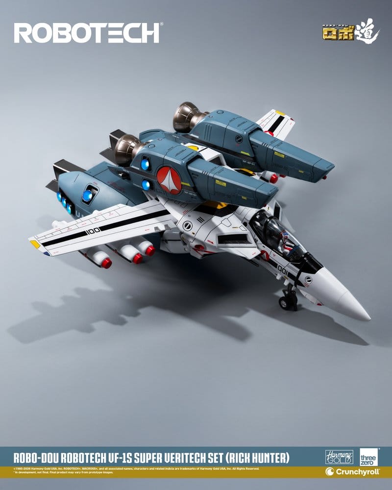 Robotech Robo-Dou figurine VF-1S Super Veritech Set (Rick Hunter) 20 cm