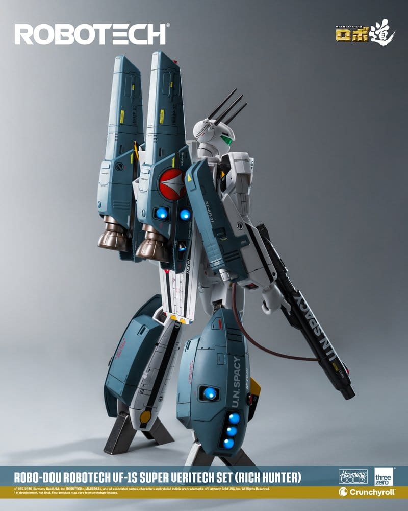Robotech Robo-Dou figurine VF-1S Super Veritech Set (Rick Hunter) 20 cm