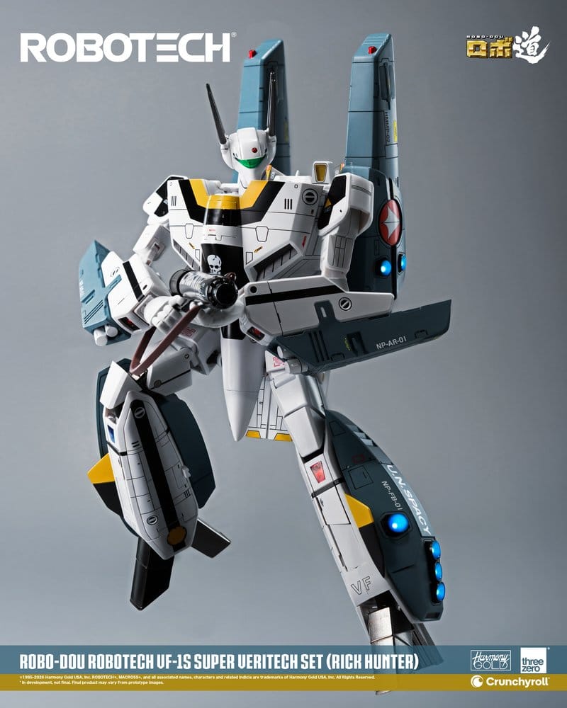 Robotech Robo-Dou figurine VF-1S Super Veritech Set (Rick Hunter) 20 cm
