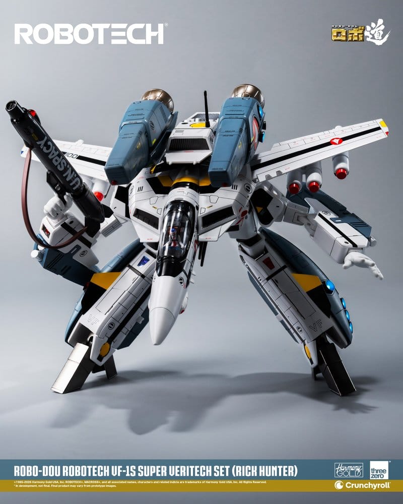 Robotech Robo-Dou figurine VF-1S Super Veritech Set (Rick Hunter) 20 cm