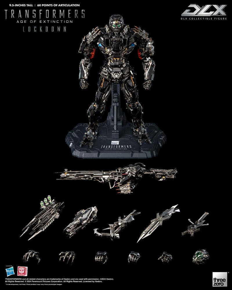 Transformers: Age of Extinction figurine 1/6 DLX Lockdown 24 cm