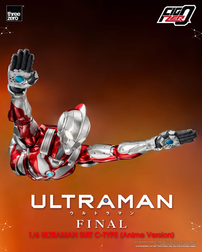 Ultraman figurine FigZero 1/6 Ultraman Suit C-Type (Anime Version) 31 cm