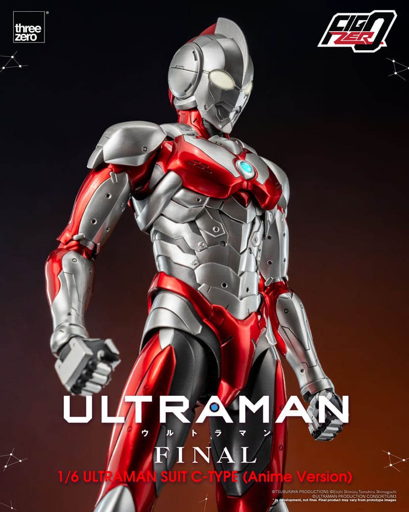 Ultraman figurine FigZero 1/6 Ultraman Suit C-Type (Anime Version) 31 cm