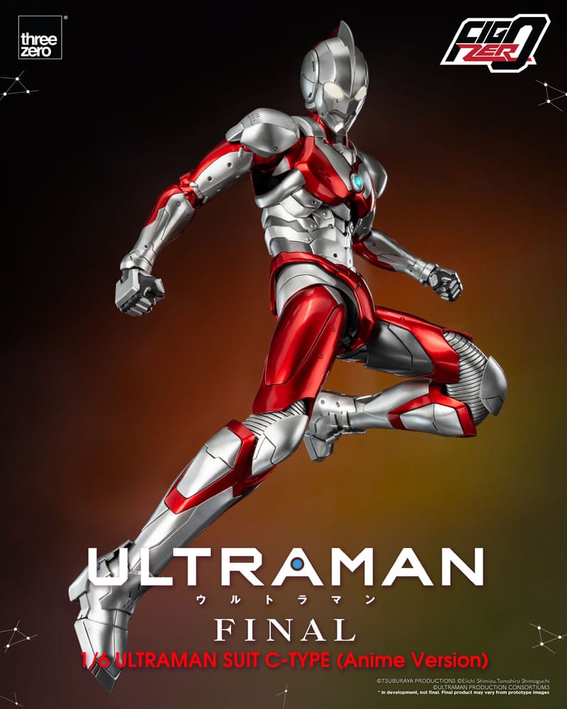Ultraman figurine FigZero 1/6 Ultraman Suit C-Type (Anime Version) 31 cm