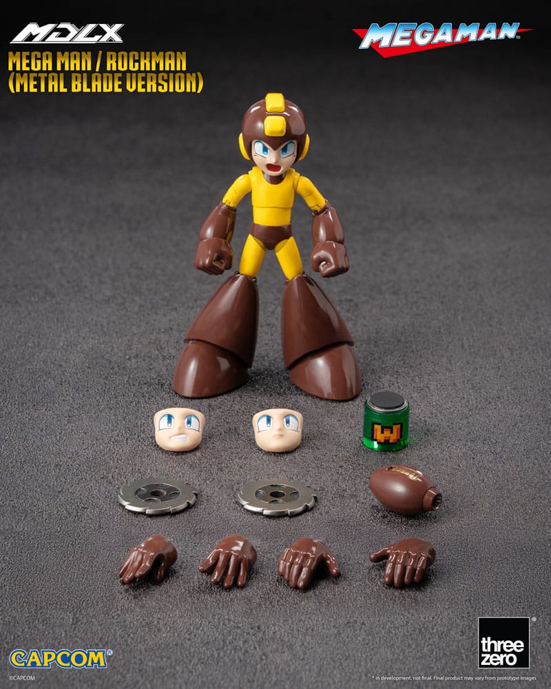 Mega Man figurine MDLX Mega Man / Rockman (Metal Blade Version) 10 cm
