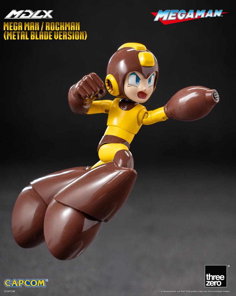 Mega Man figurine MDLX Mega Man / Rockman (Metal Blade Version) 10 cm