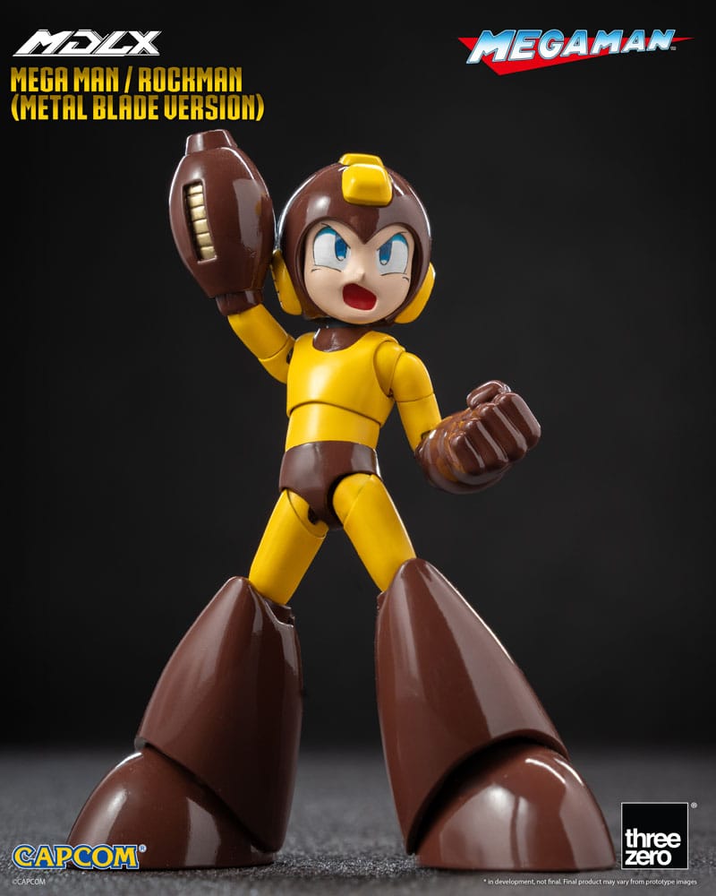 Mega Man figurine MDLX Mega Man / Rockman (Metal Blade Version) 10 cm