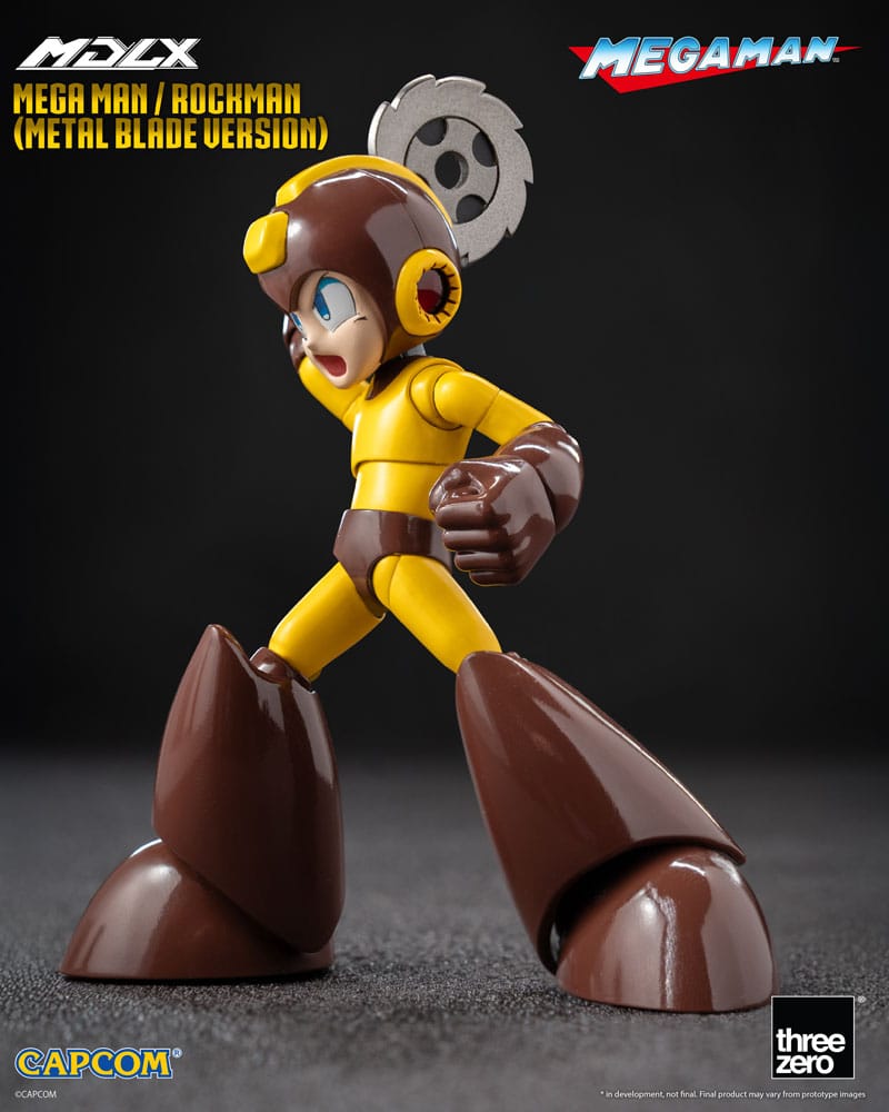 Mega Man figurine MDLX Mega Man / Rockman (Metal Blade Version) 10 cm