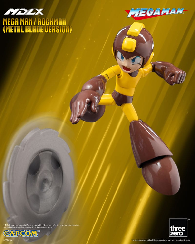 Mega Man figurine MDLX Mega Man / Rockman (Metal Blade Version) 10 cm
